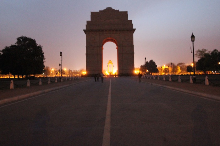 india gate night
