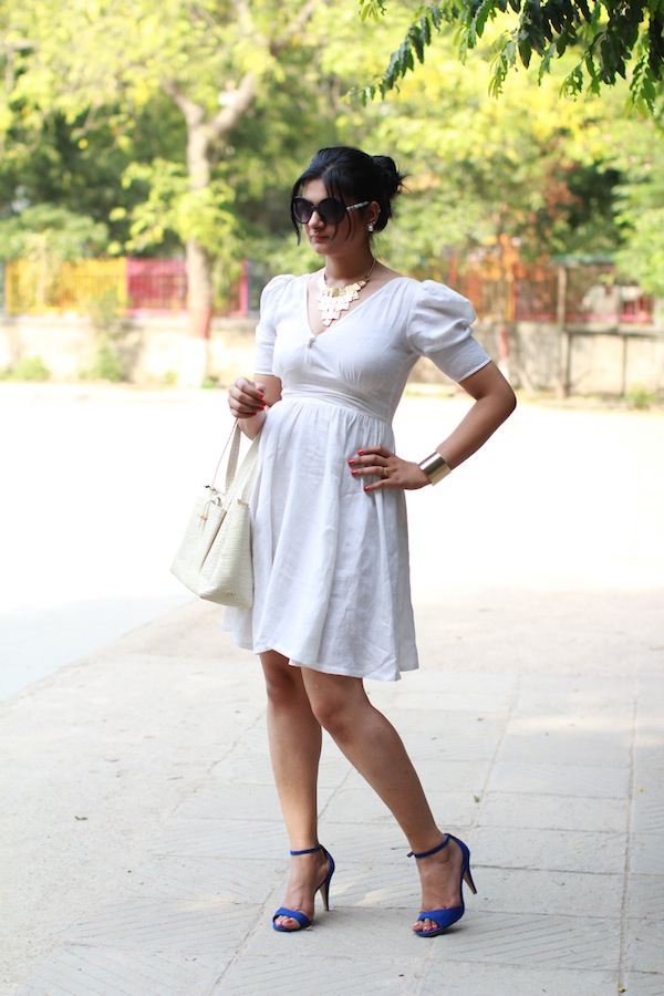 white day dress