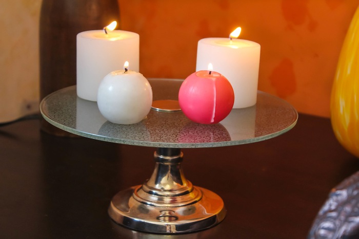cake stand candles
