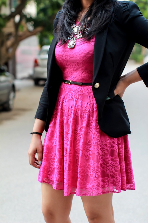 hot-pink-lace-dress