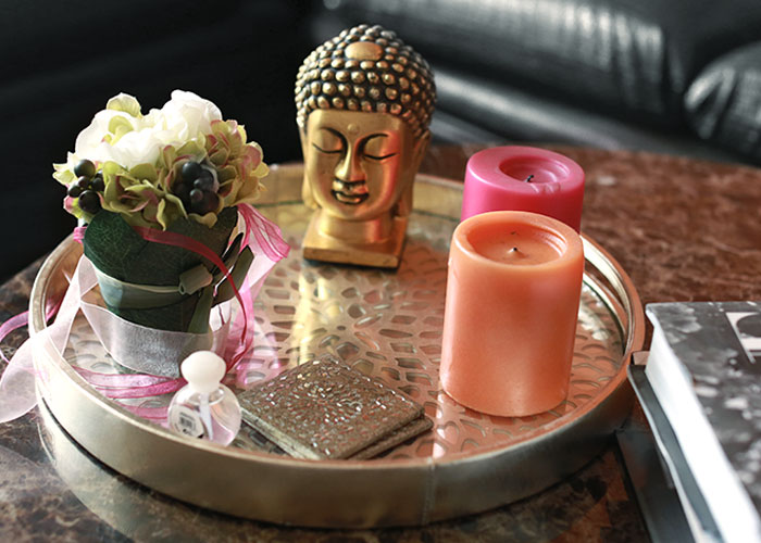 coffee table buddha