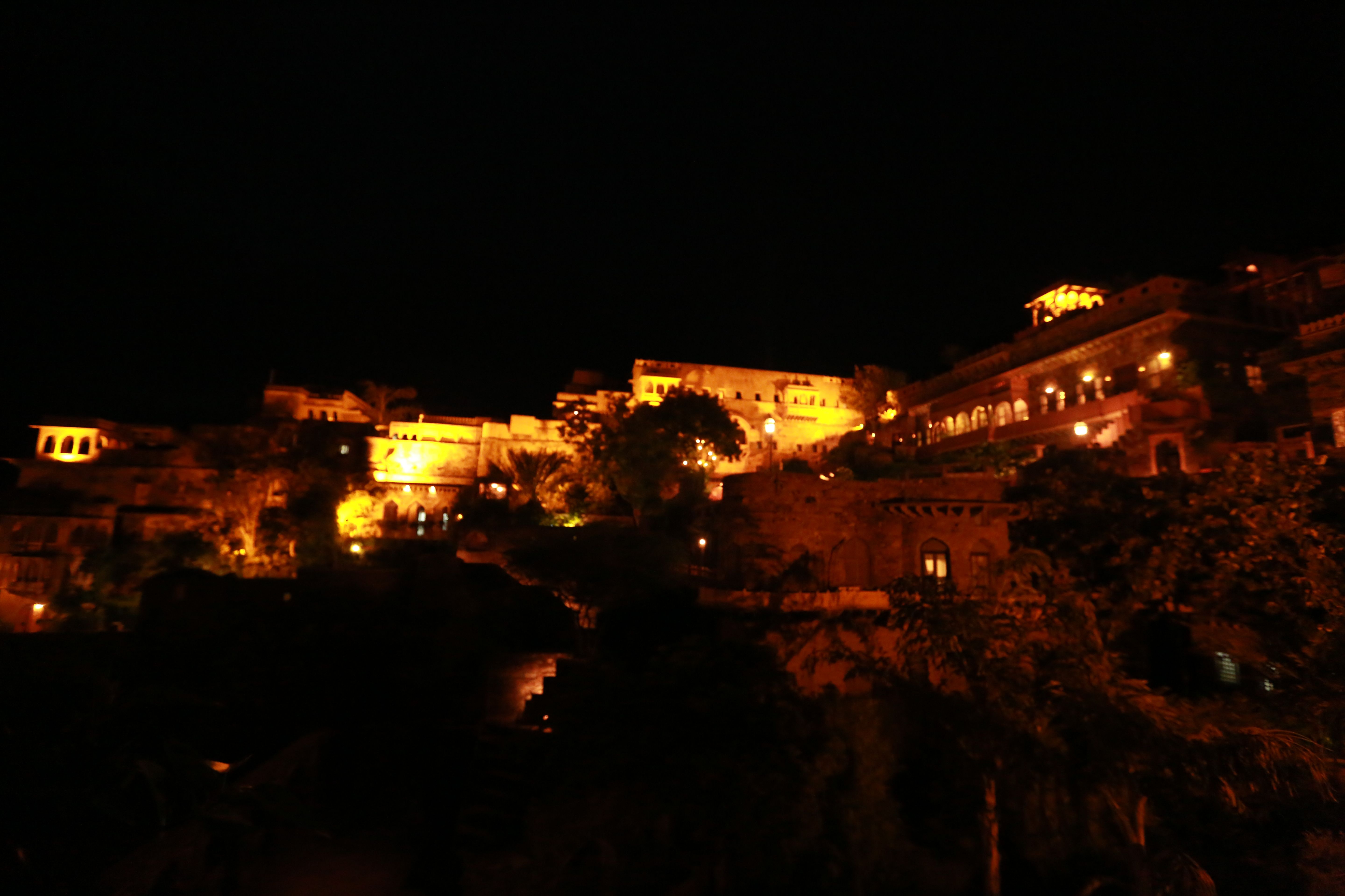 Neemrana Fort at Night