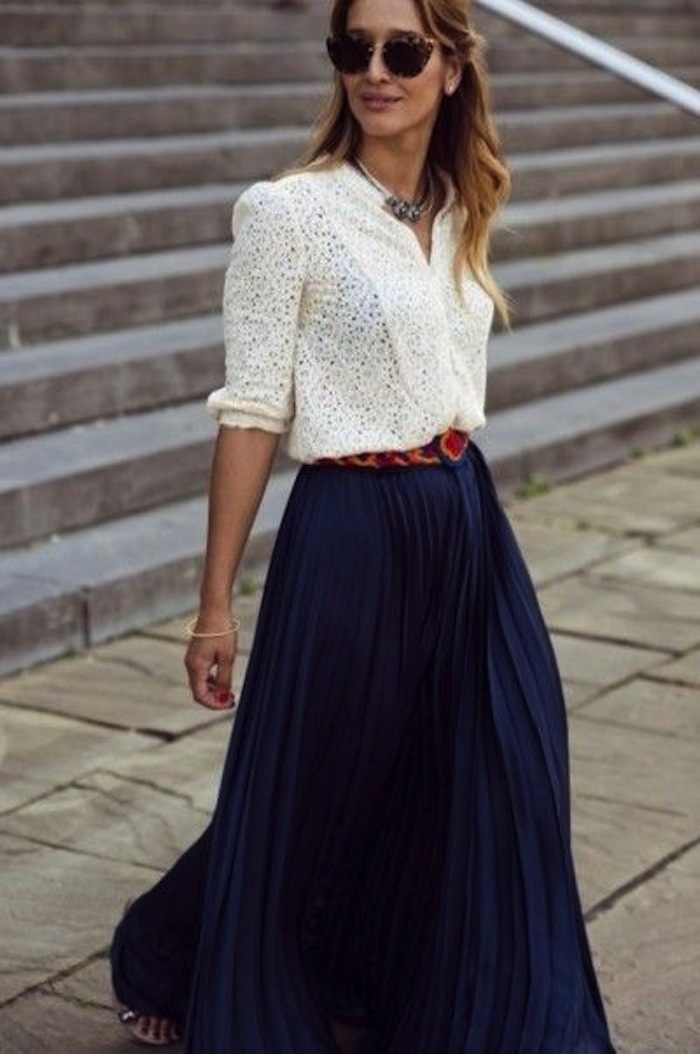 30 Ways to Style Maxi SkirtsFaux Pas