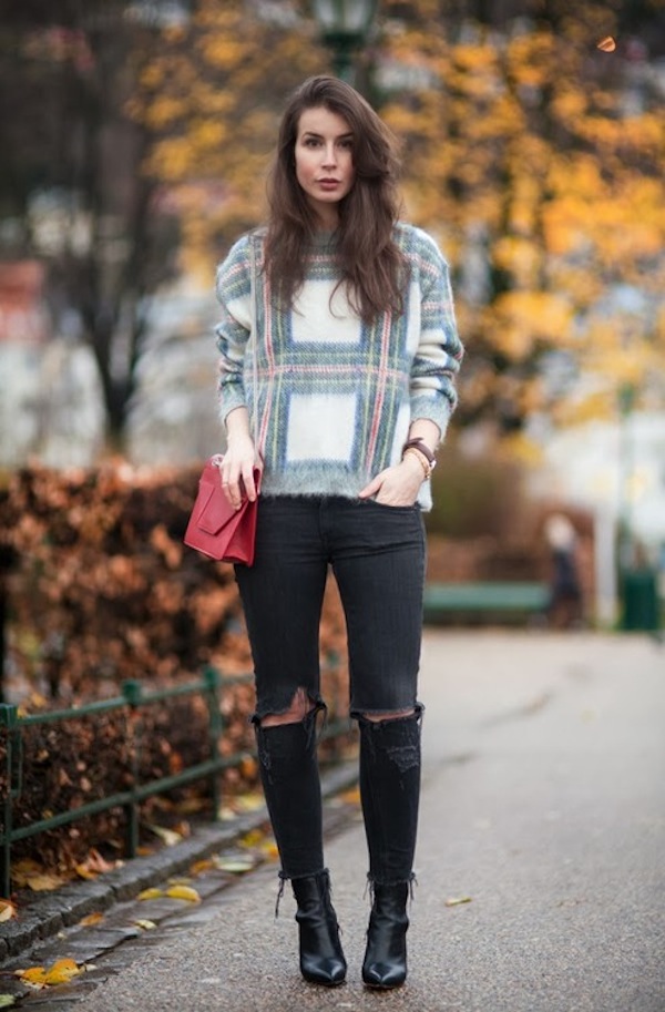 how to style sweater