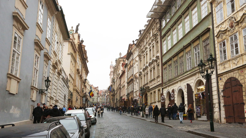 The streets of prague