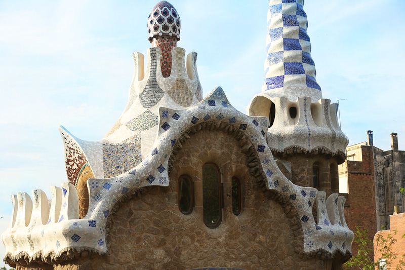 Park Güell is skillfully designed and composed to bring the peace and calm that one would expect from a park. 
