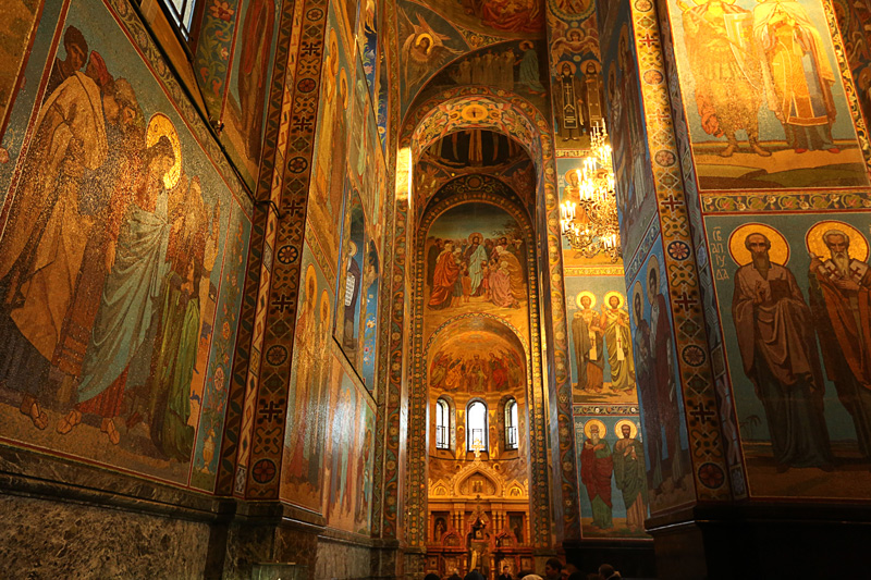 his Church was built on the site where Emperor Alexander II was fatally wounded in March 1881.